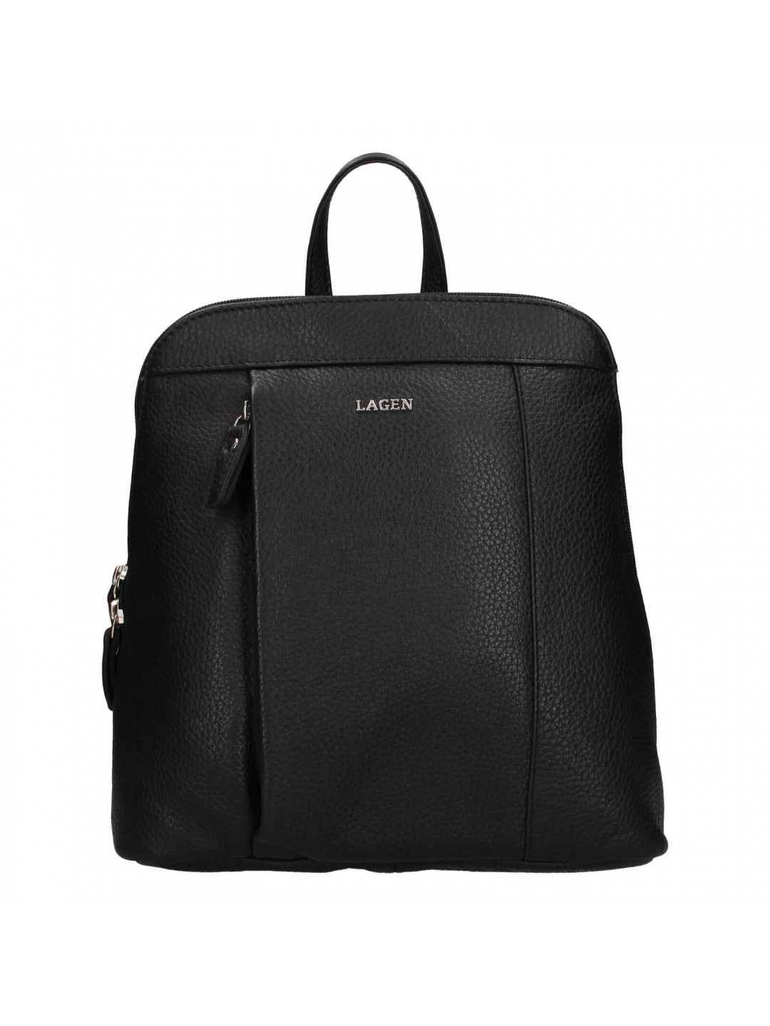 Dámský kožený batoh Lagen Eva – černá